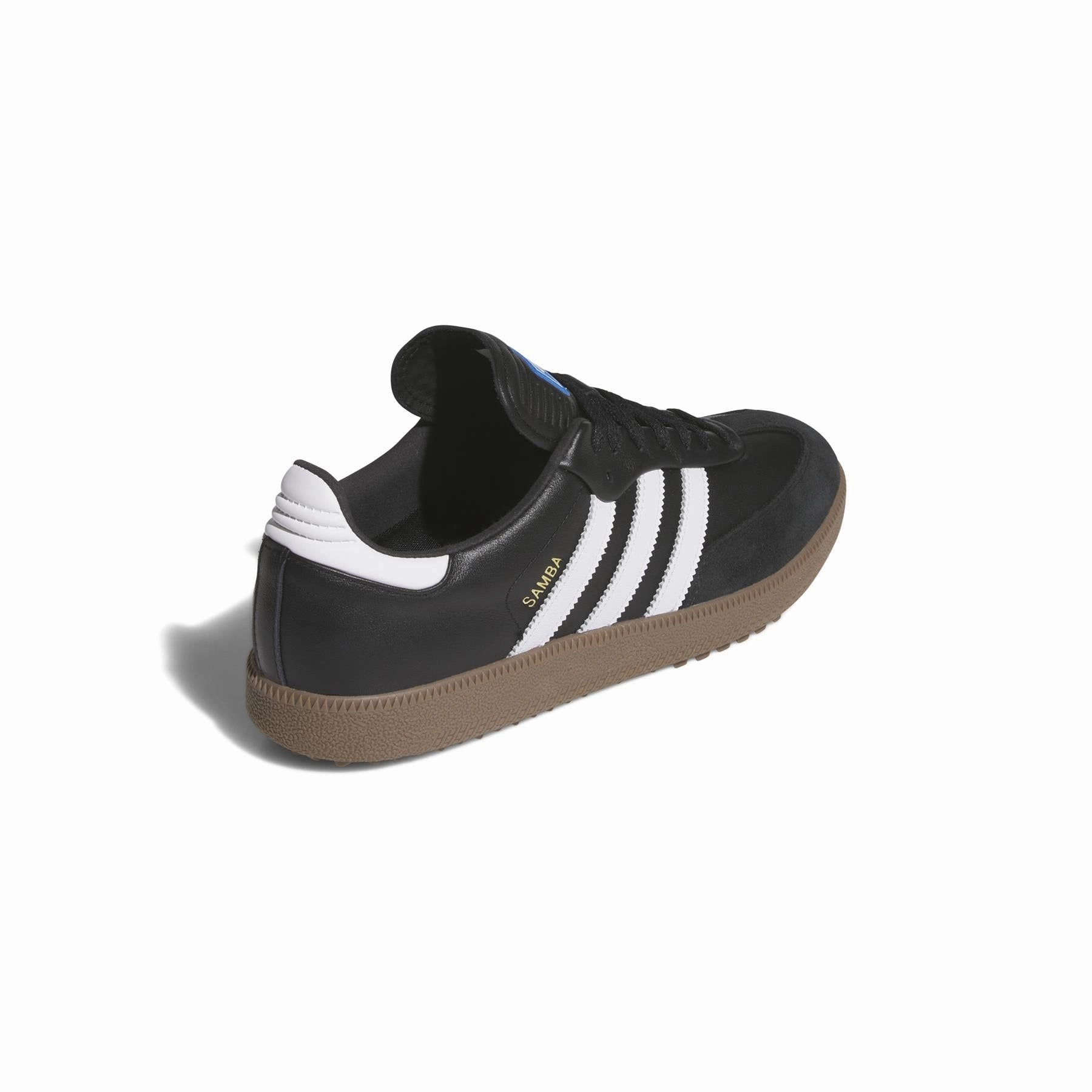 Samba Spikeless Golf Shoes Core Black/White Adidas Men's Apparel