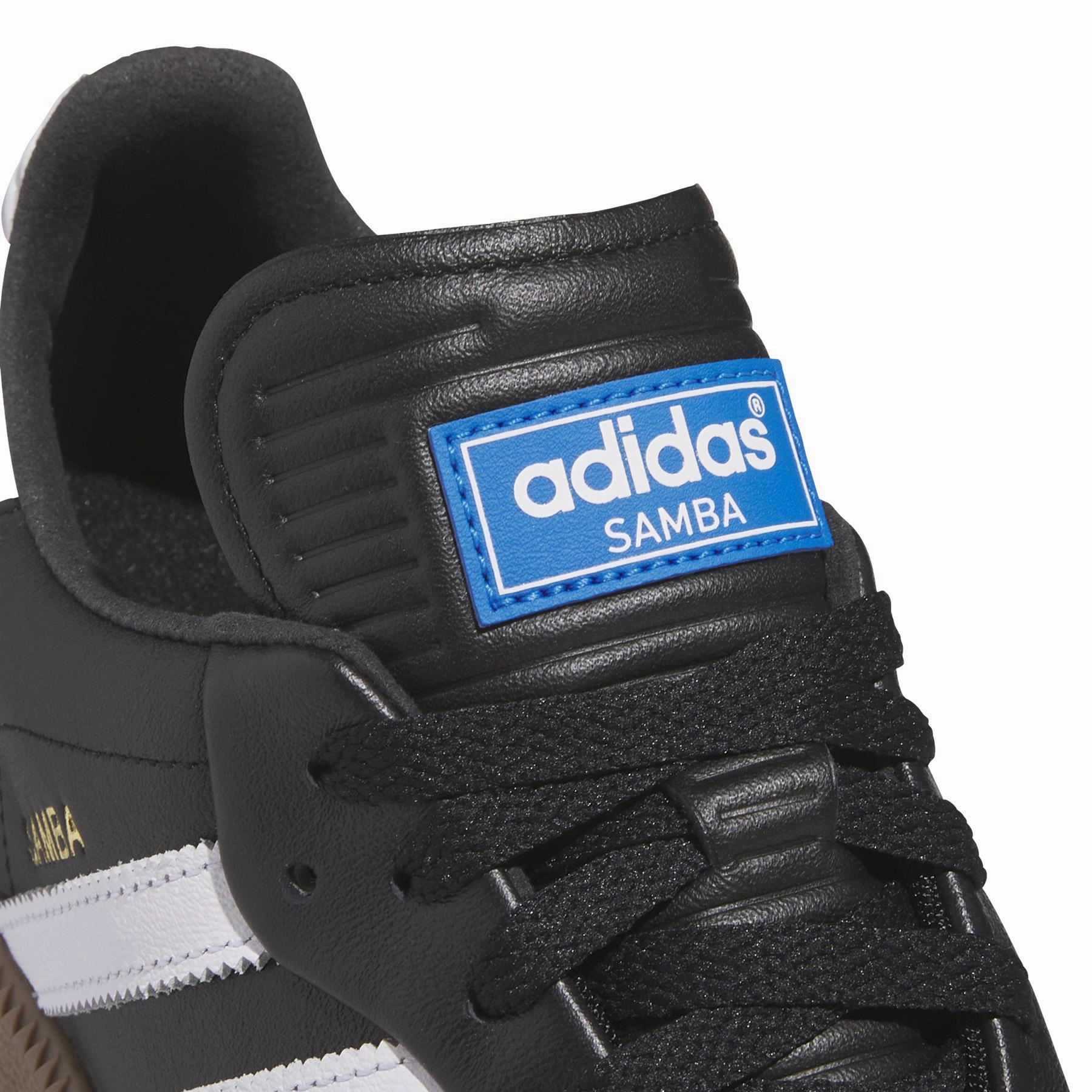 Samba Spikeless Golf Shoes Core Black/White Adidas Men's Apparel