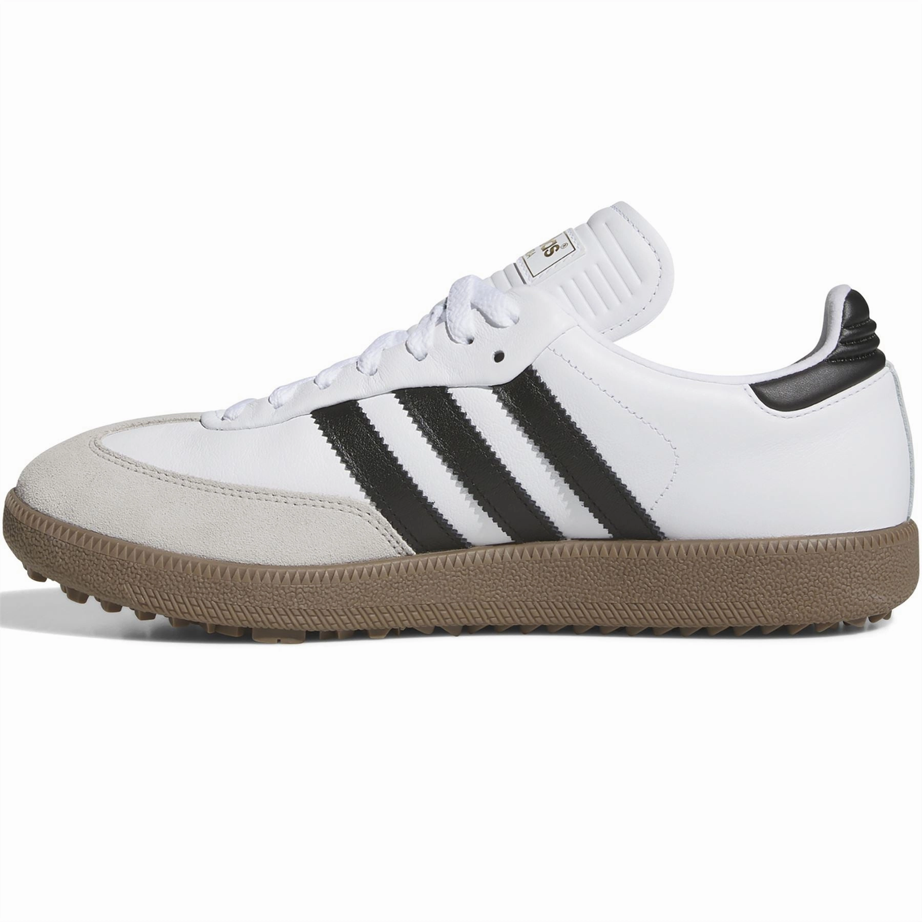 Samba Spikeless Golf Shoes Footwear White/Core Black Adidas Men's Apparel