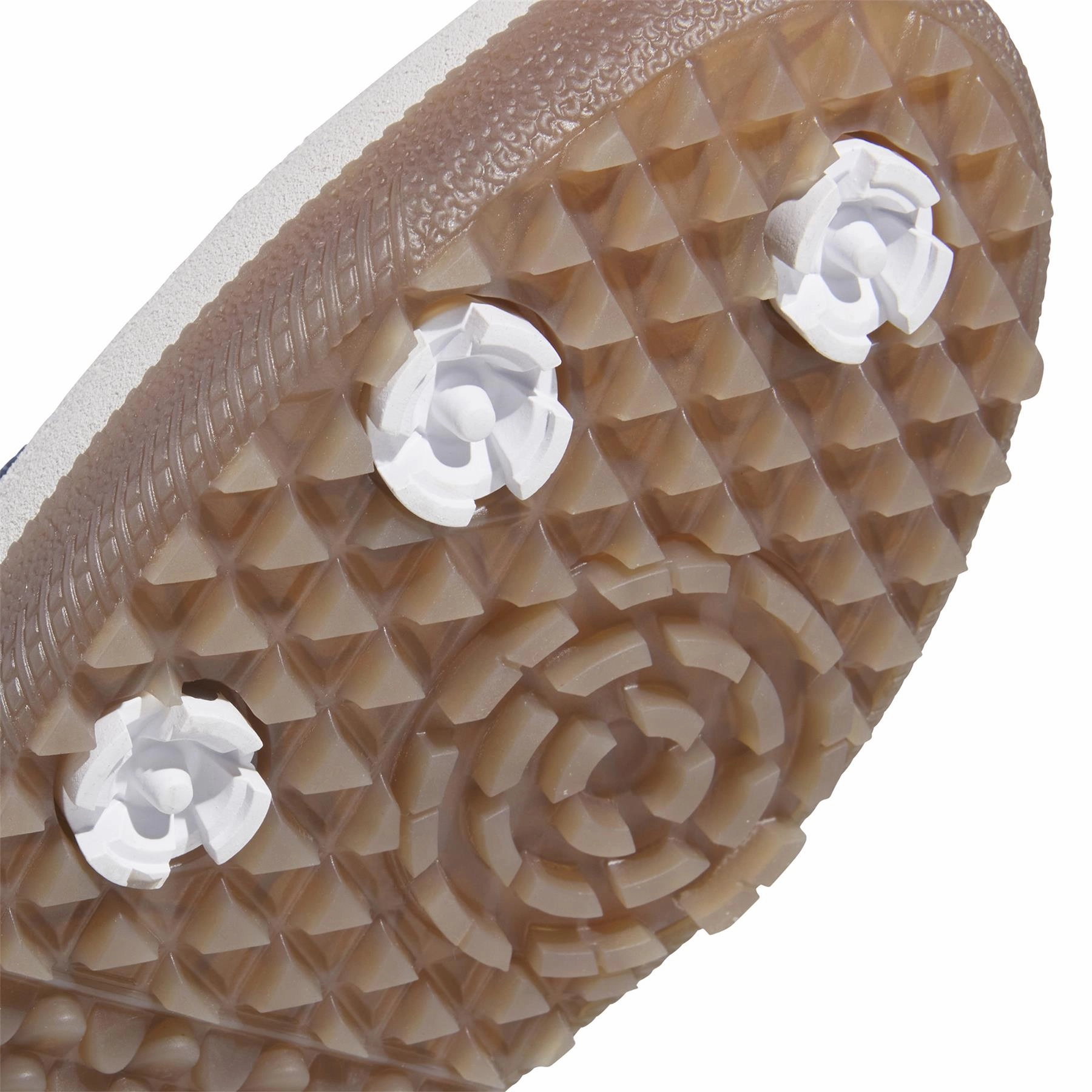 Samba Spikeless Golf Shoes Footwear White/Night Indigo/Clear Sky Adidas Men's Apparel