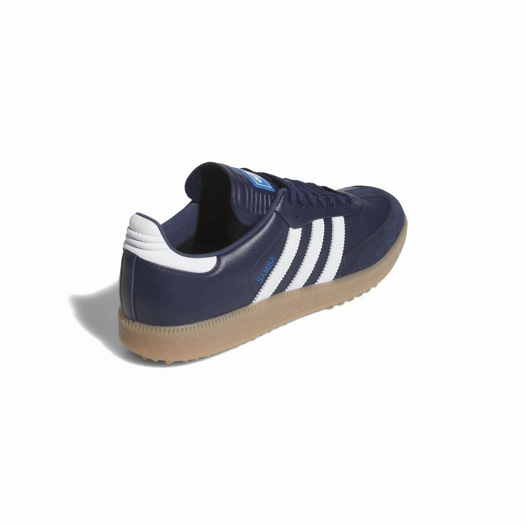 Samba Spikeless Golf Shoes Night Indigo/Footwear White/Bluebird Adidas Men's Apparel