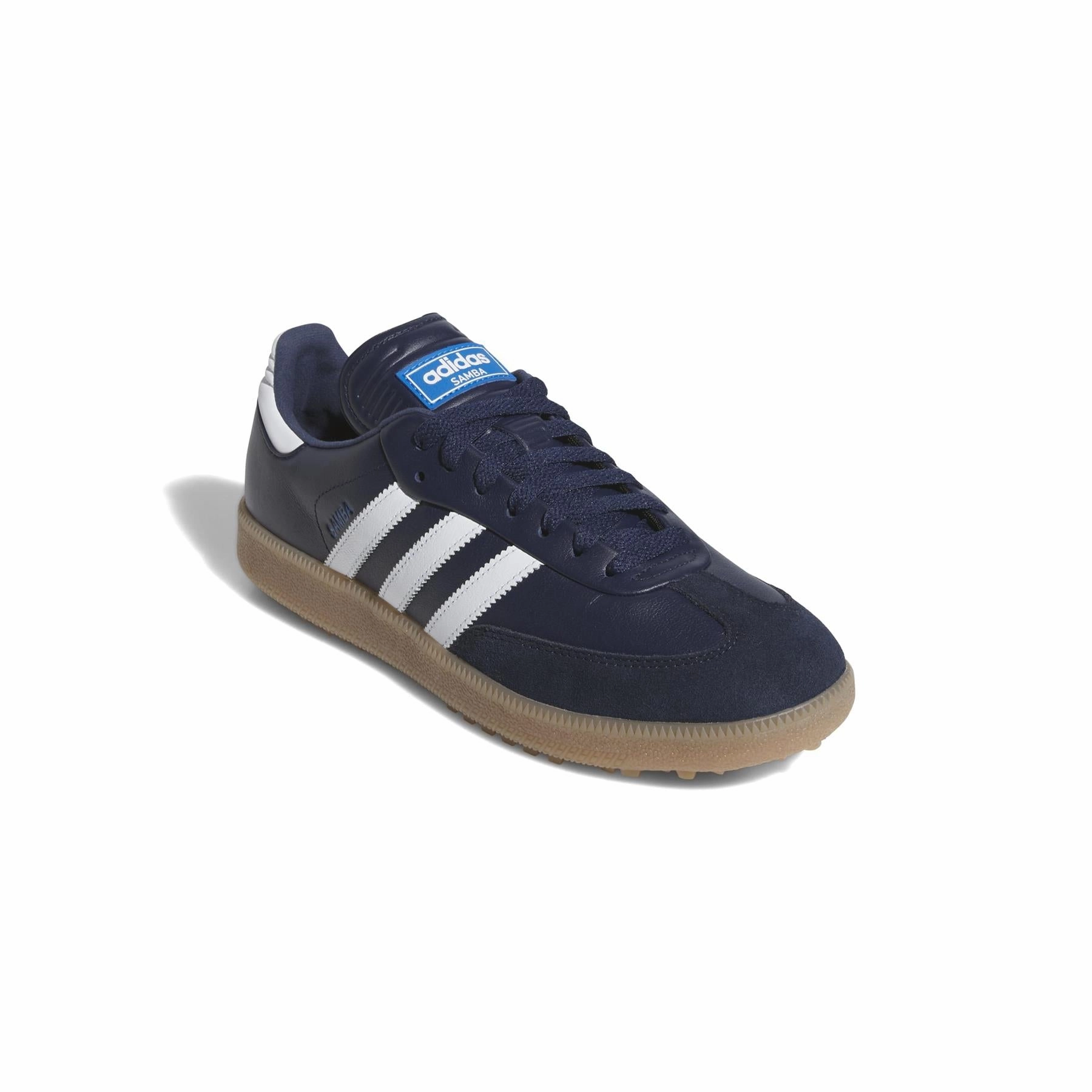 Samba Spikeless Golf Shoes Night Indigo/Footwear White/Bluebird Adidas Men's Apparel
