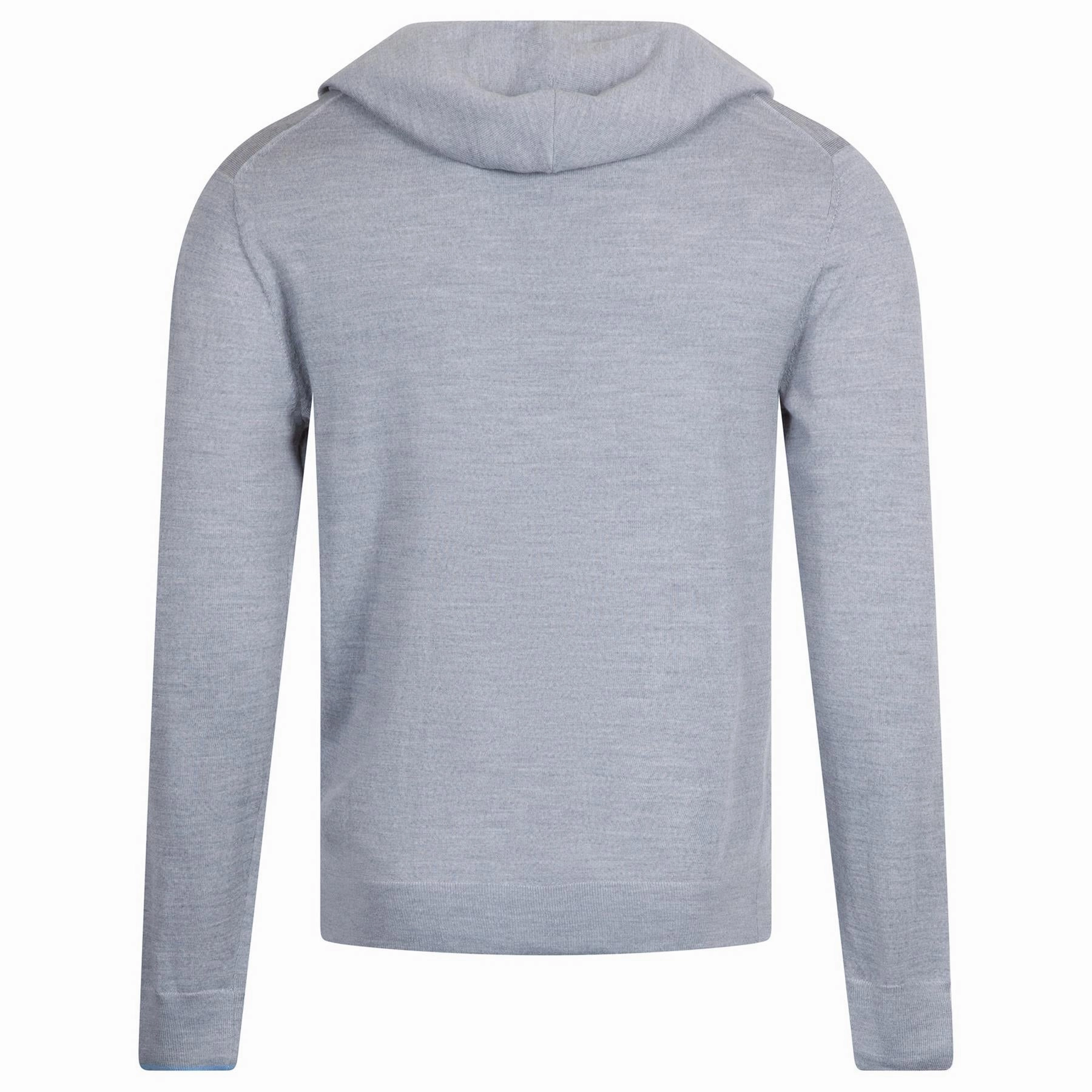 Saratoga Hoodie Light Grey Heather Greyson Men's Clothing