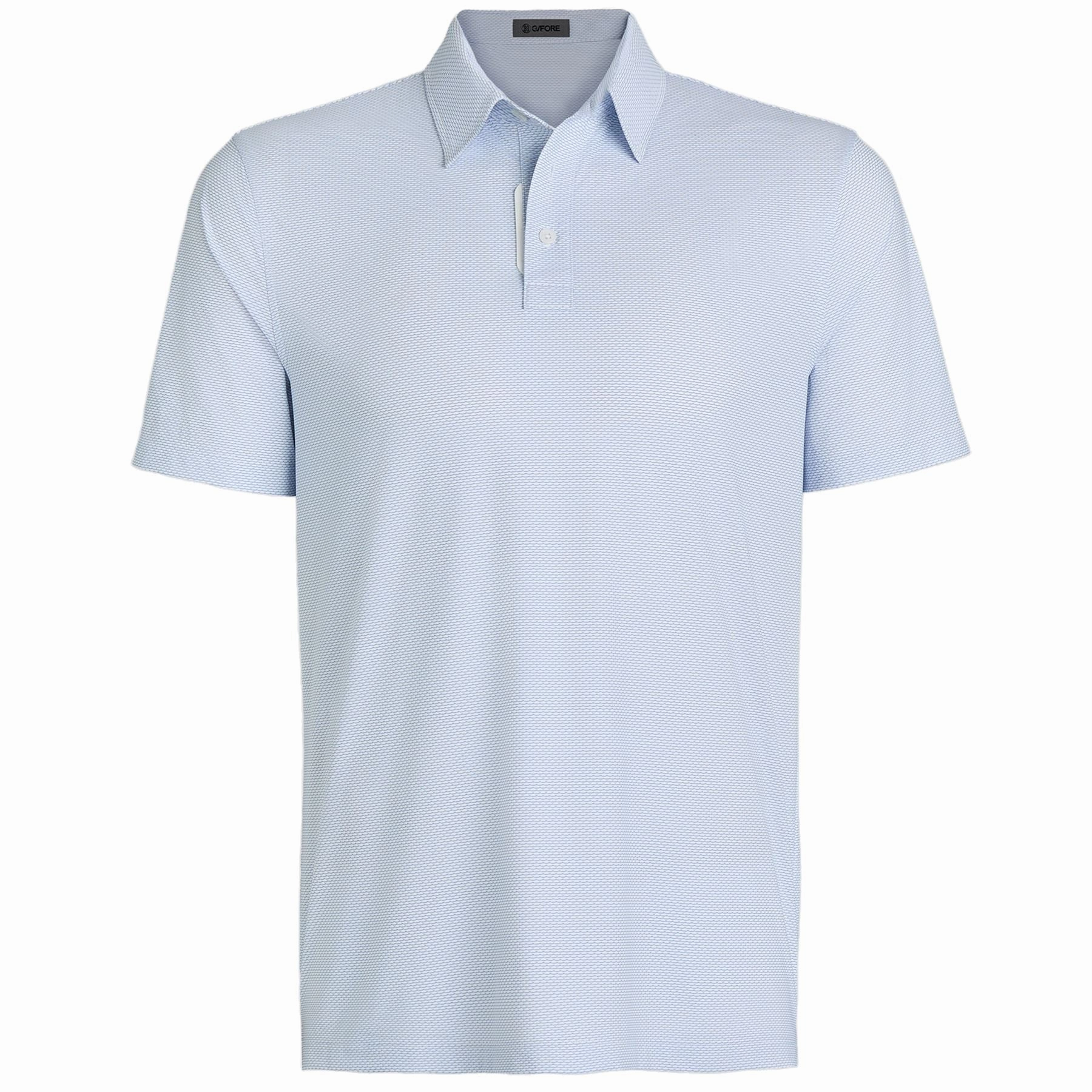 Scallop Warp Knit Polo Lisbon G/Fore men's golf fashion