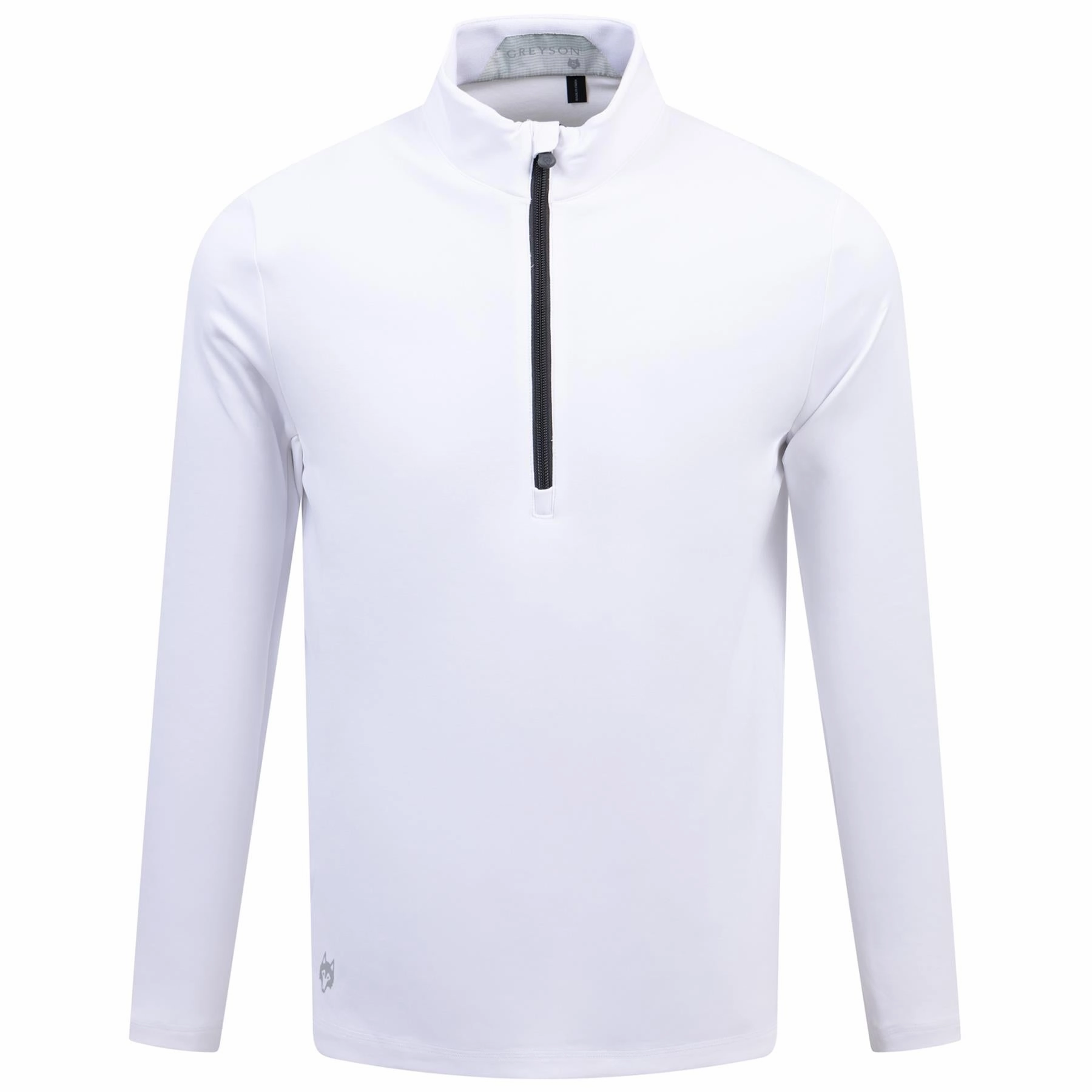 Sequoia Quarter Zip Mid Layer Arctic Greyson men's premium golf clothing