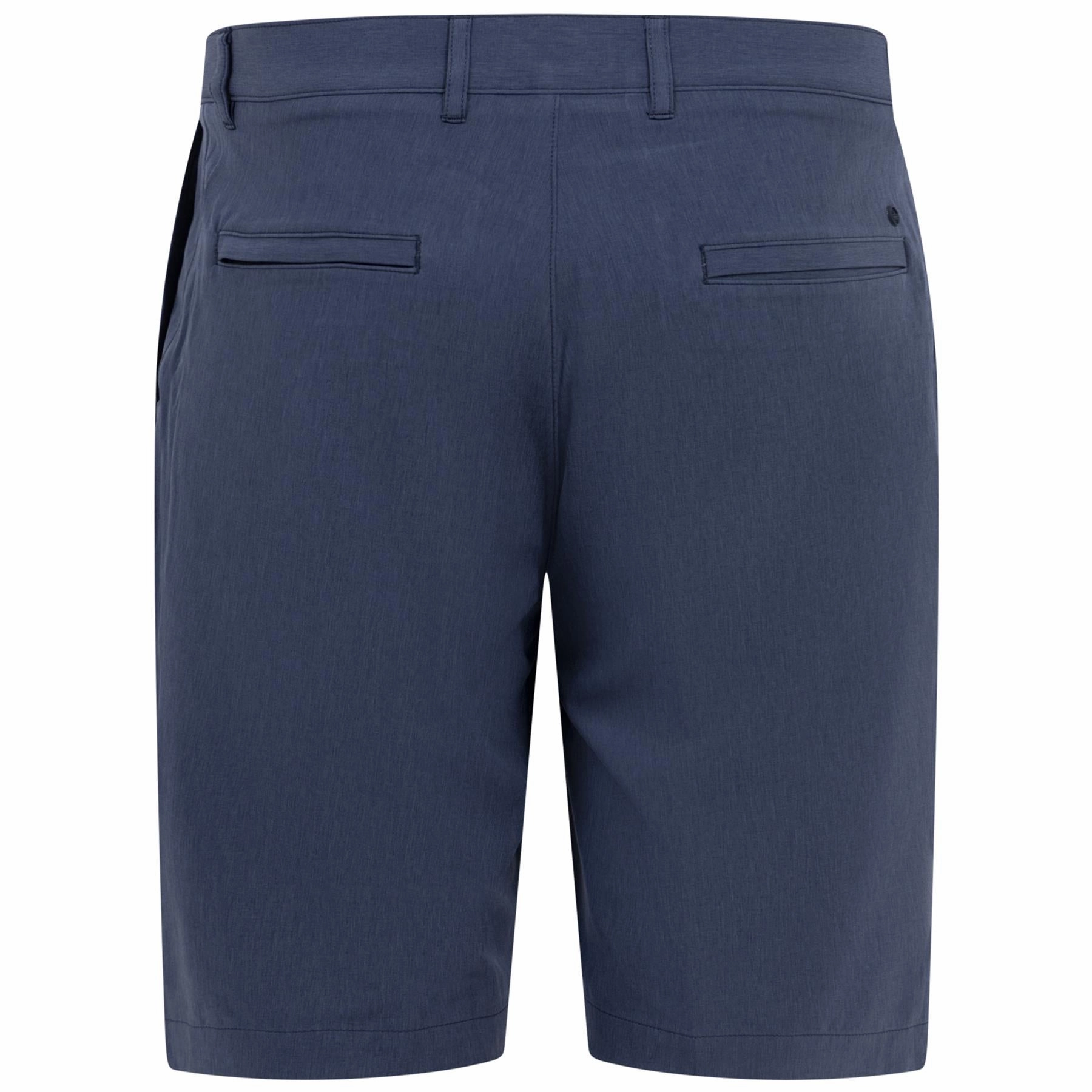 Shackleford Gingham Performance Hybrid Shorts Navy Peter Millar Menswear Collection