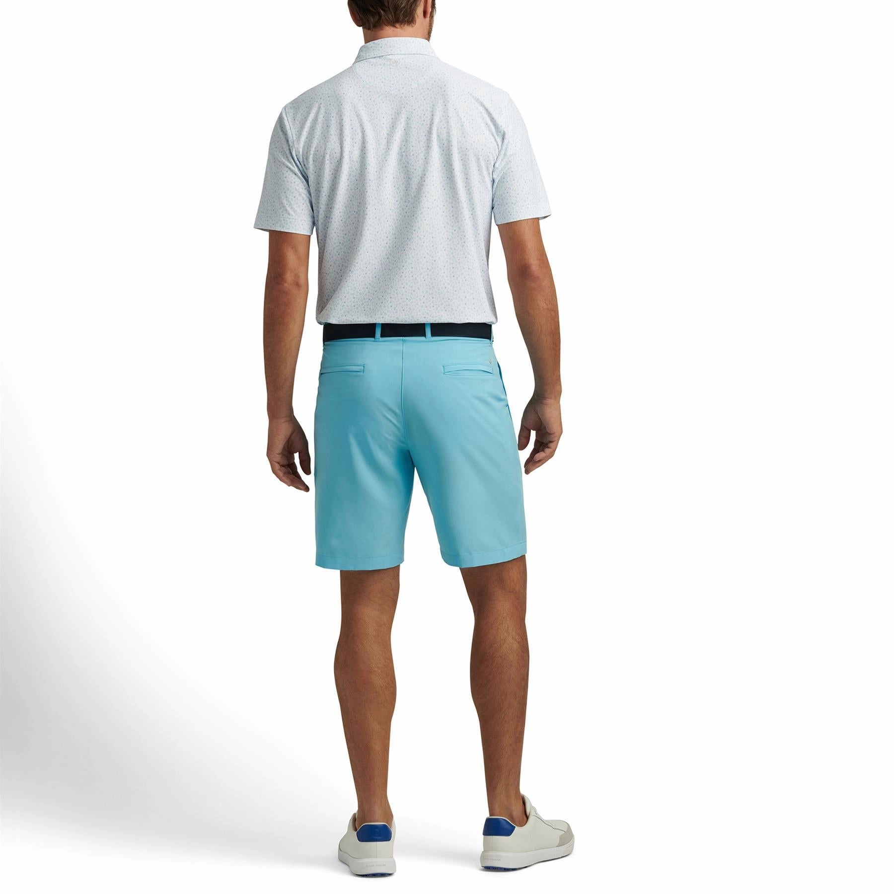 Shackleford Performance Hybrid Shorts Maya Blue Peter Millar Menswear Collection