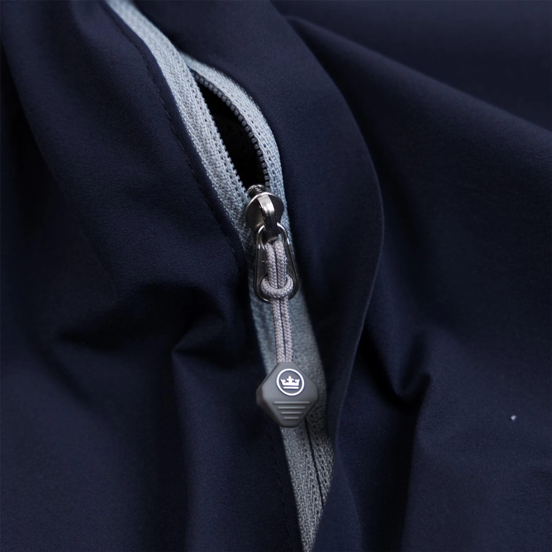 Shield Half Zip Rain Shell Classic Fit Waterproof Jacket Navy Peter Millar Menswear Collection