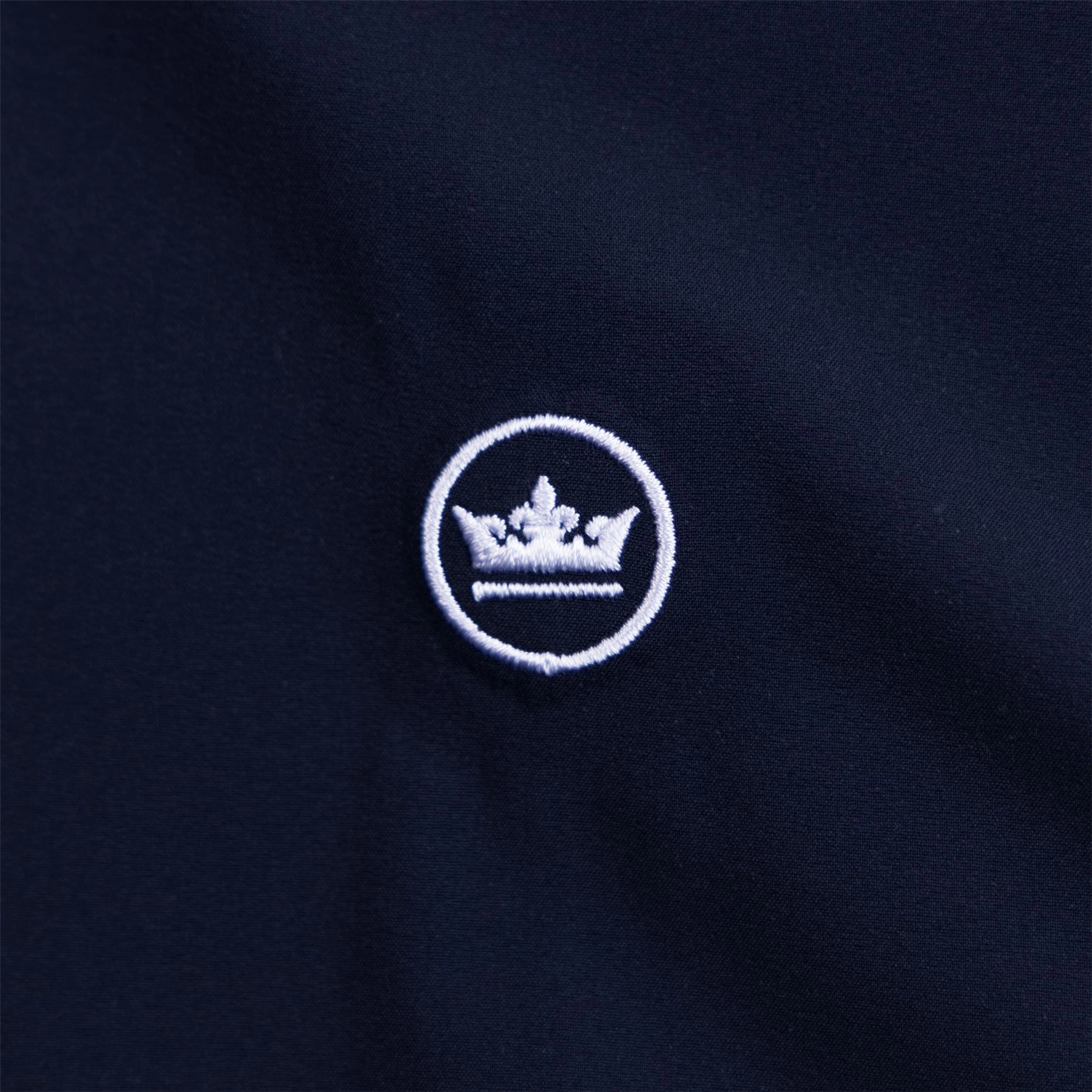 Shield Half Zip Rain Shell Classic Fit Waterproof Jacket Navy Peter Millar Menswear Collection