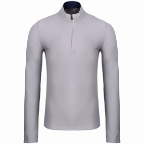 Shift Half Zip Mid Layer Alloy Kjus men's performance outerwear