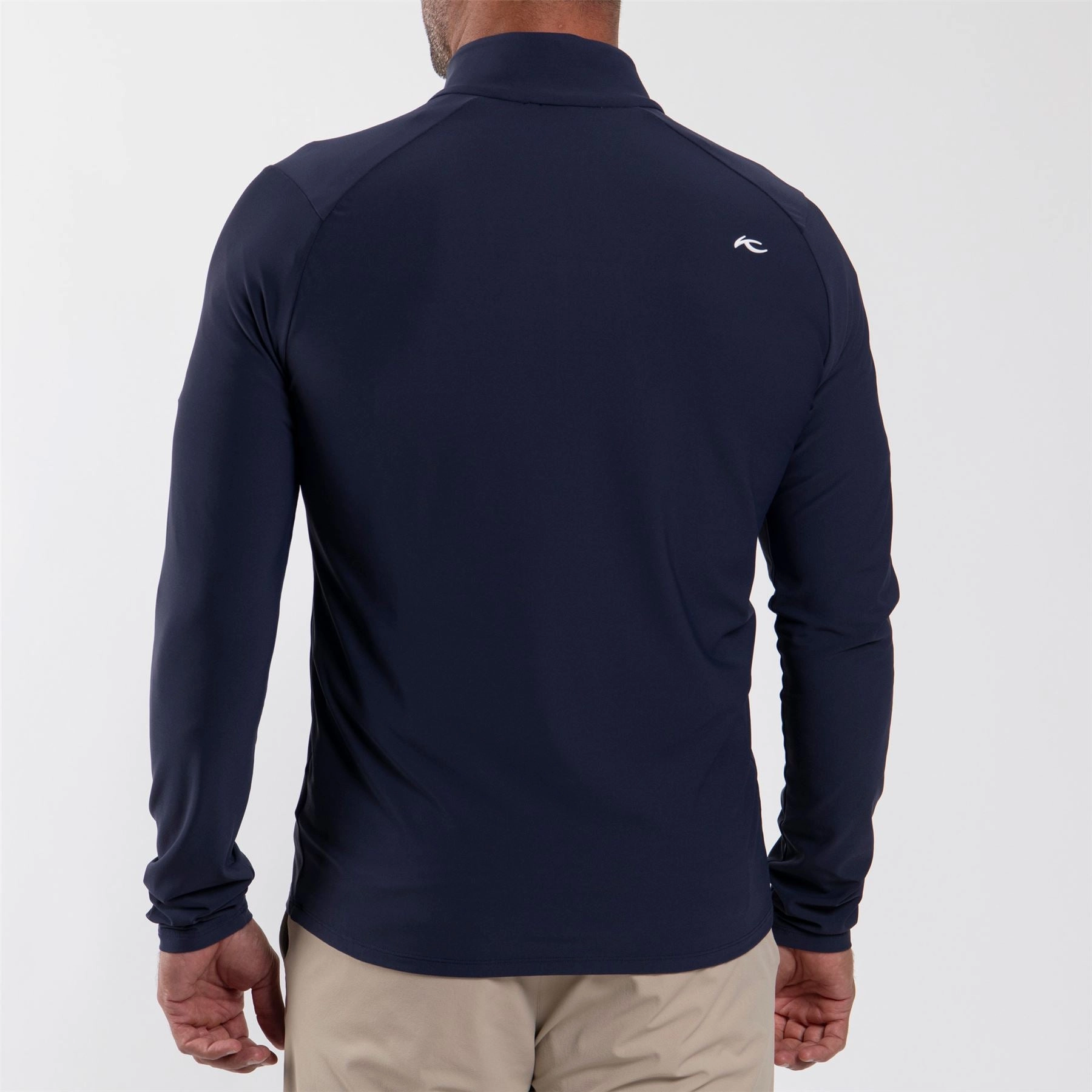 Shift Half Zip Mid Layer Atlanta Blue KJUS Men's Performance Clothing