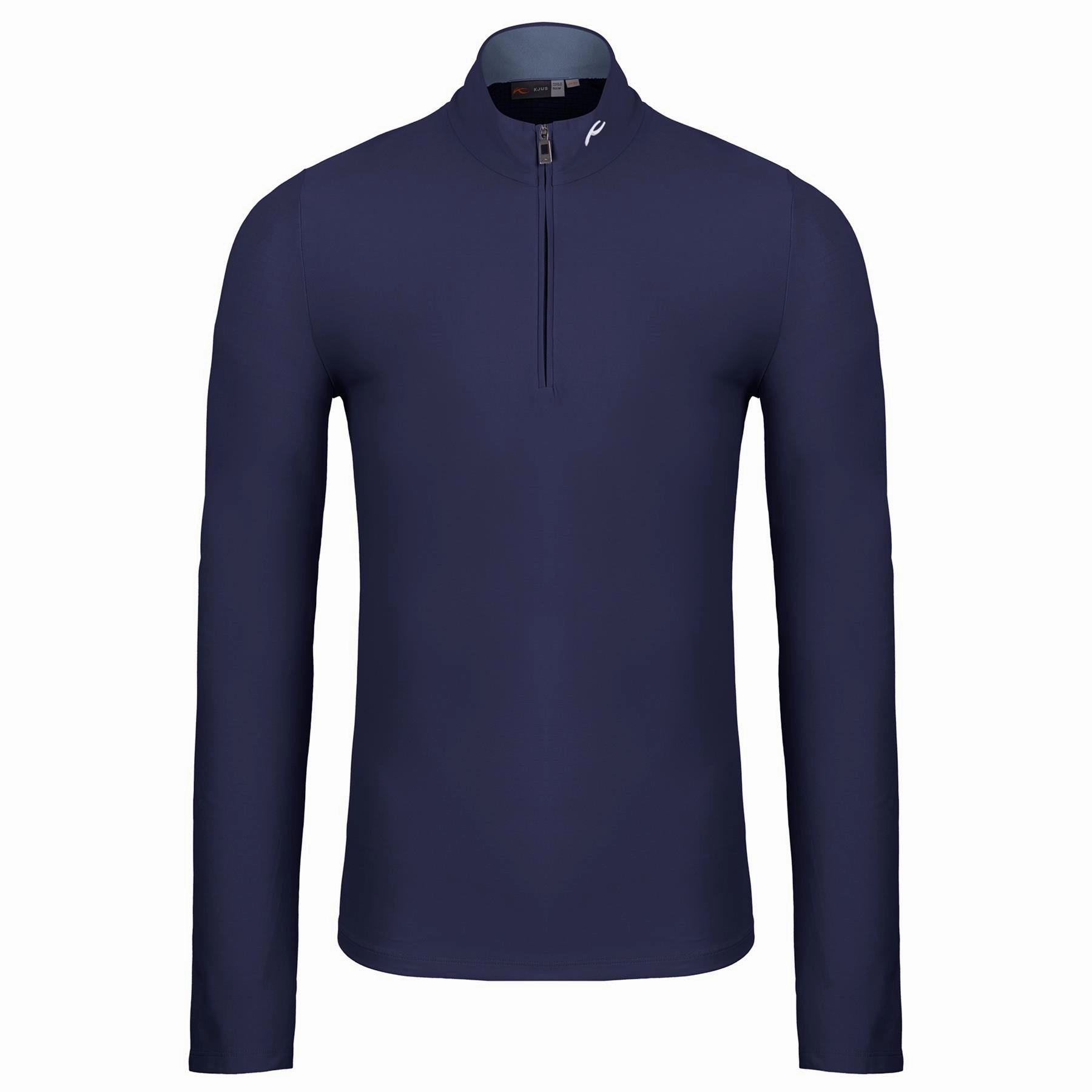 Shift Half Zip Mid Layer Atlanta Blue KJUS Men's Performance Clothing