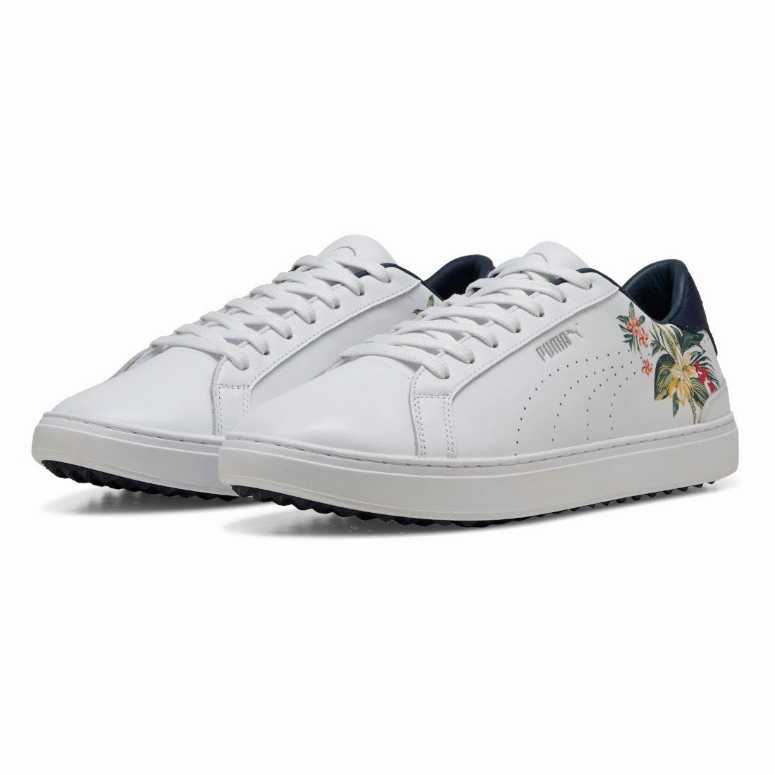 Puma x Palm Tree Crew Classic Golf Shoes 311278 Smart Casual Shoes, High Top Sneakers, Traction Sole Shoes
