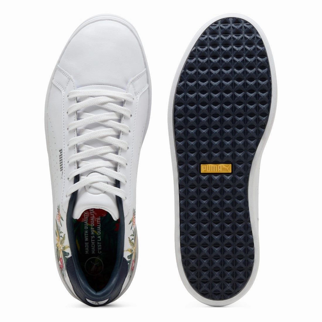 Stretchable Shoes, Summer Slip-Ons, Comfort Sandals Puma x Palm Tree Crew Classic Golf Shoes 311278