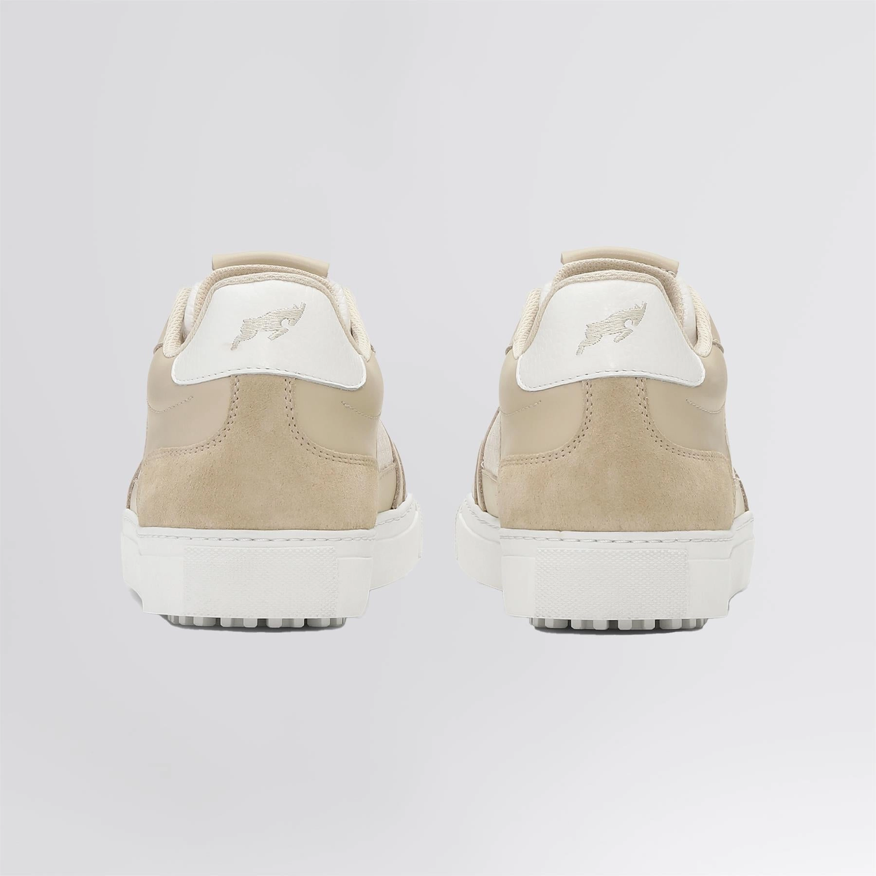Signature Contour Collection Golf Shoes Beige/White Leather Nike Men's Golf & Sports Shoes