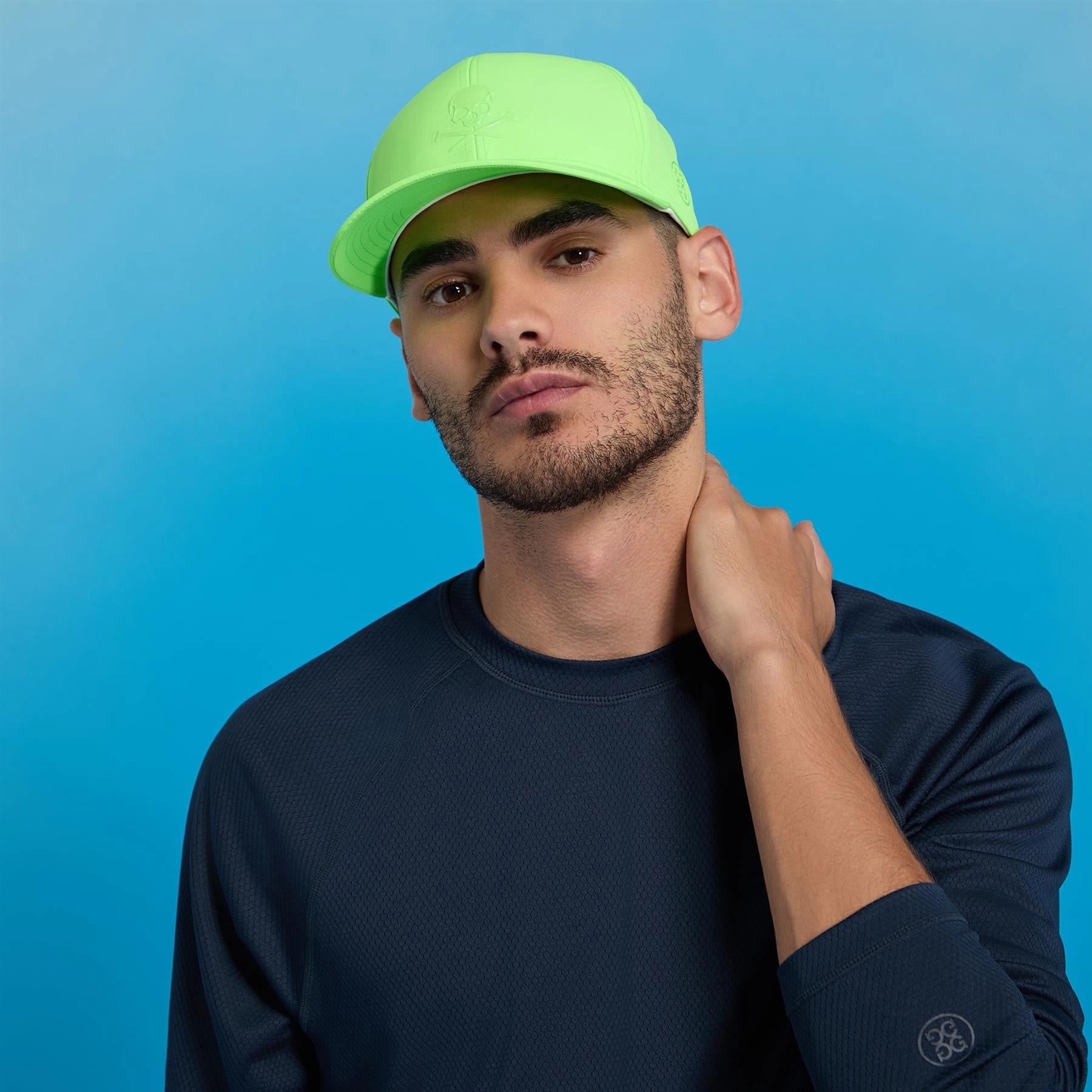 Silicone Skull & Tees Low Profile Hat Gecko G/Fore Men's Fashion