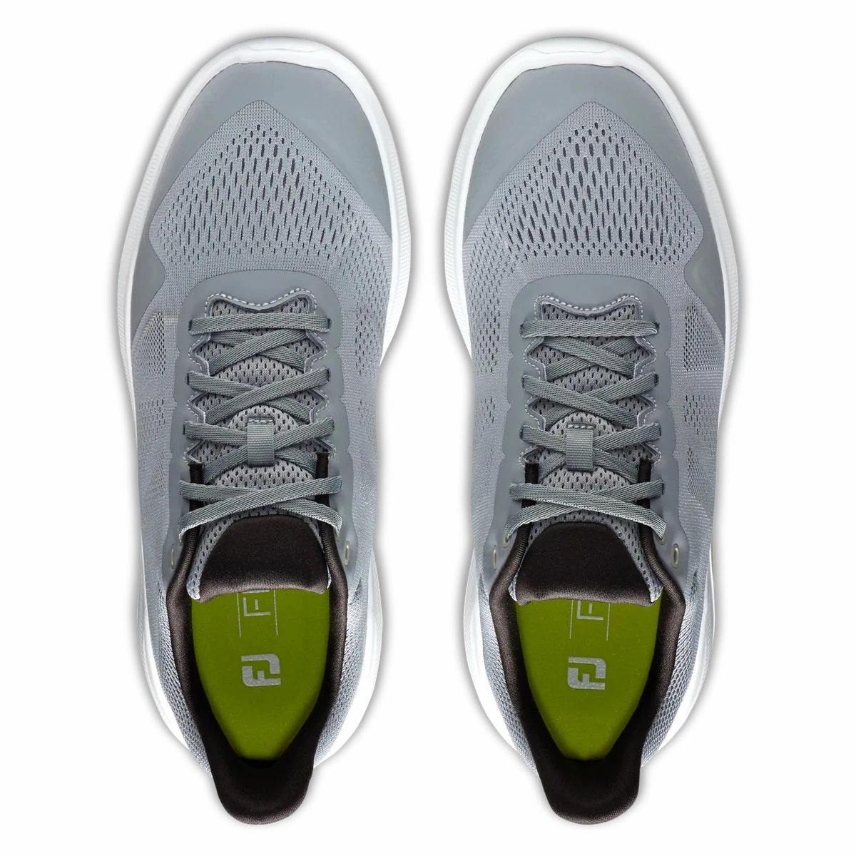 Non-Slip Soles, Lifestyle Sneakers FootJoy Flex Golf Shoes Grey/Lime 56142 (Previous Season Style)