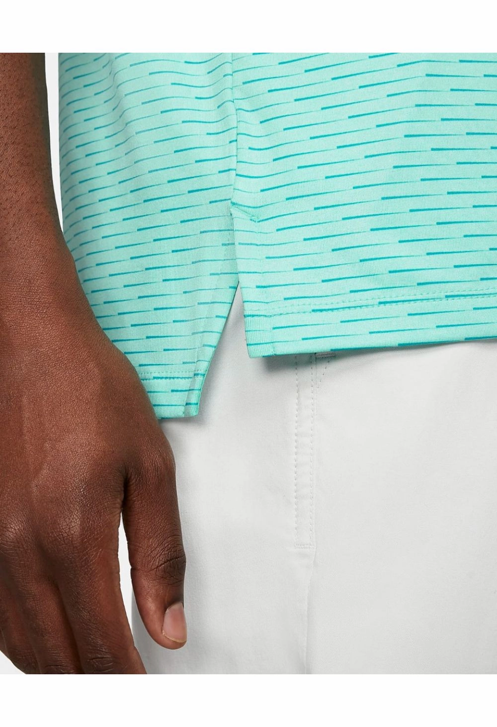 Nike Dry Vapor Striped Golf Polo Shirt CU9798 men's button-down shirt, quilted outerwear
