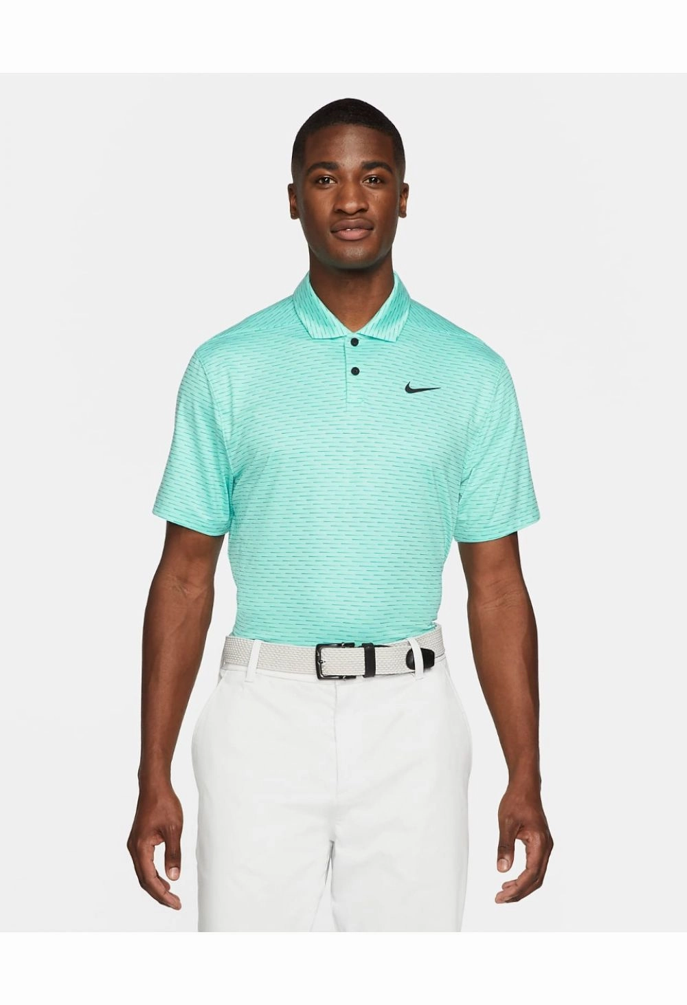 Nike Dry Vapor Striped Golf Polo Shirt CU9798 kids long sleeve tee, men's cotton t-shirt, golf mid layer top