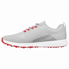Skechers GO GOLF Elite 4 Victory - Grey Mens spikeless golf shoes