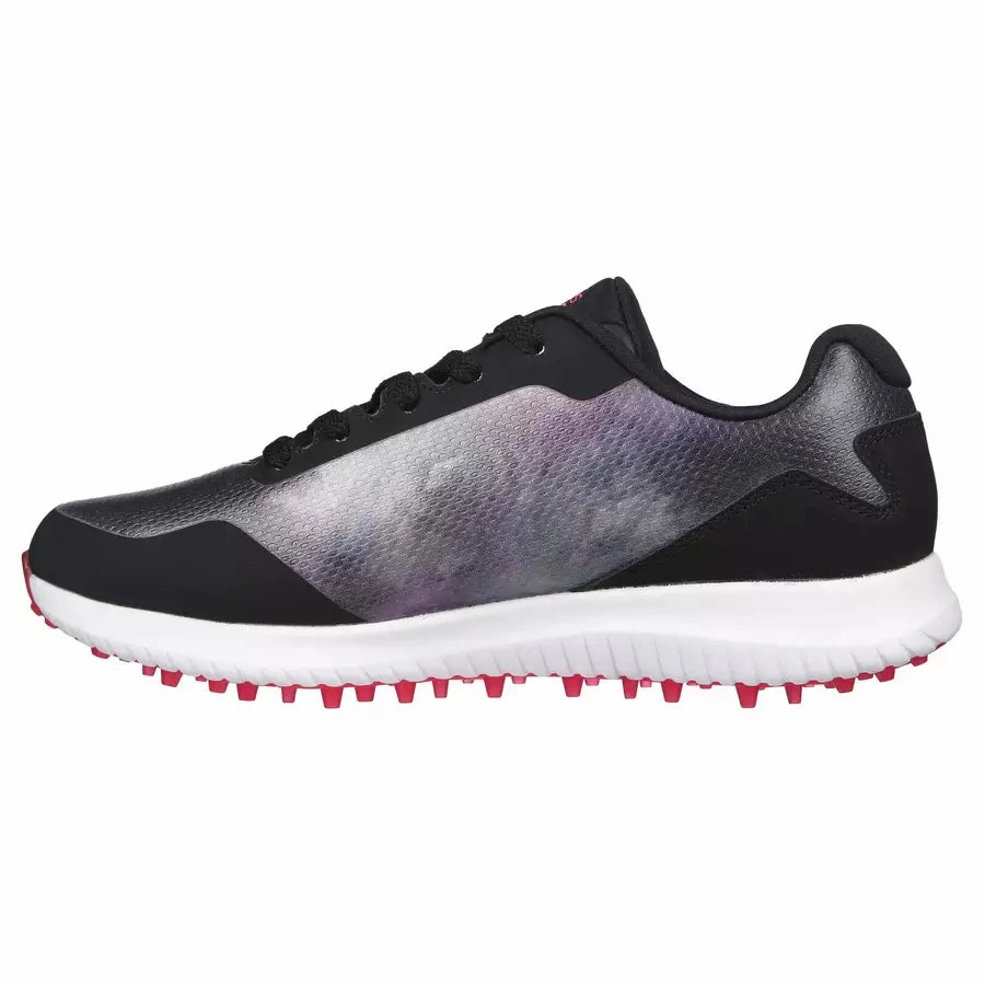 Skechers Ladies Arch Fit GO GOLF Max 2 Splash - Black Women's Spikeless Golf Shoes
