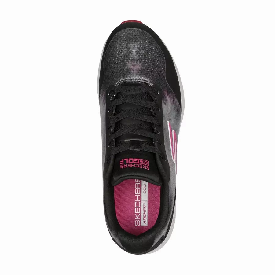Skechers Ladies Arch Fit GO GOLF Max 2 Splash - Black Women's Spikeless Golf Shoes