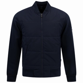 Skiles Full Zip Jacket Dark Blue Boss men's fashion and office attire