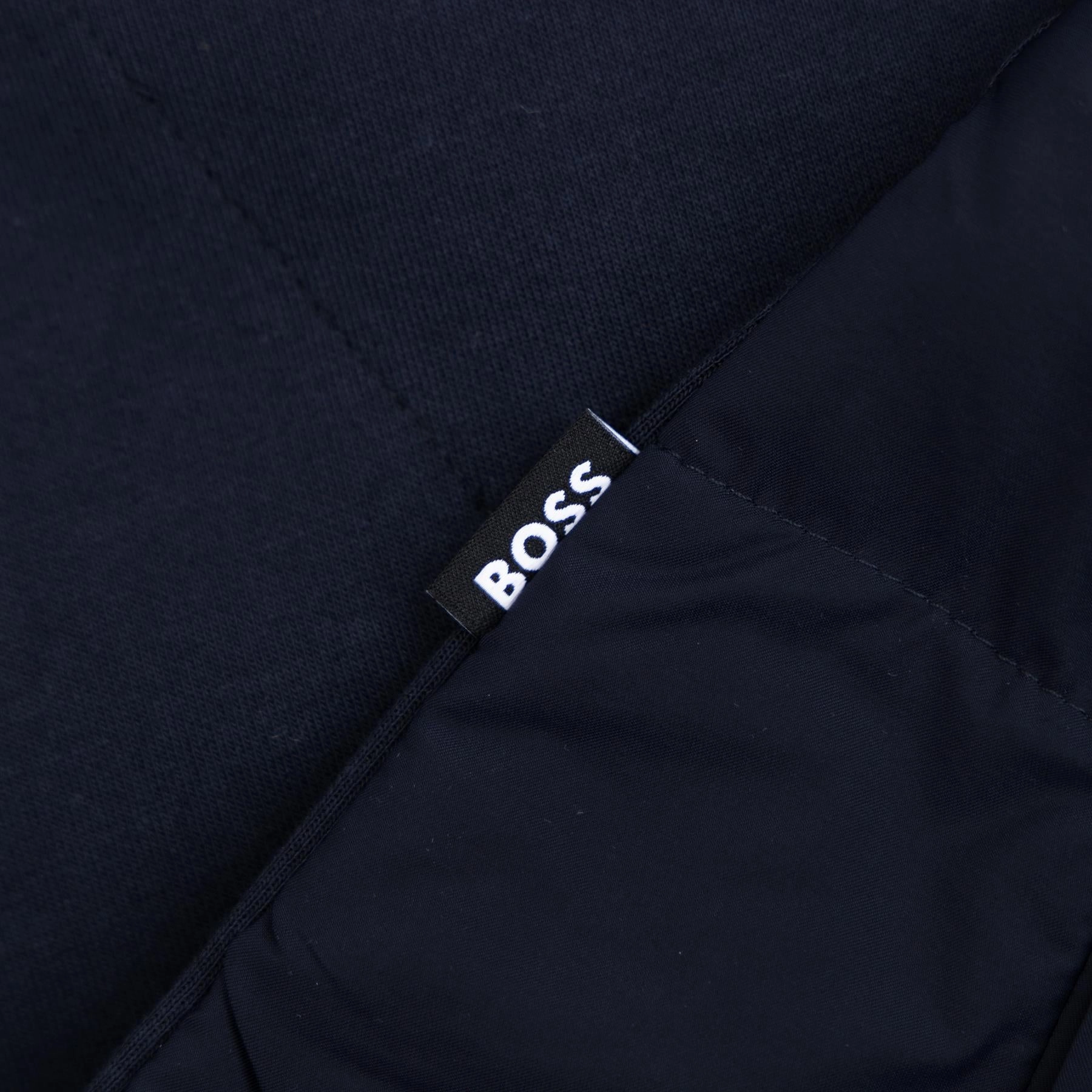 Skiles Full Zip Jacket Dark Blue Boss Men's Fashion