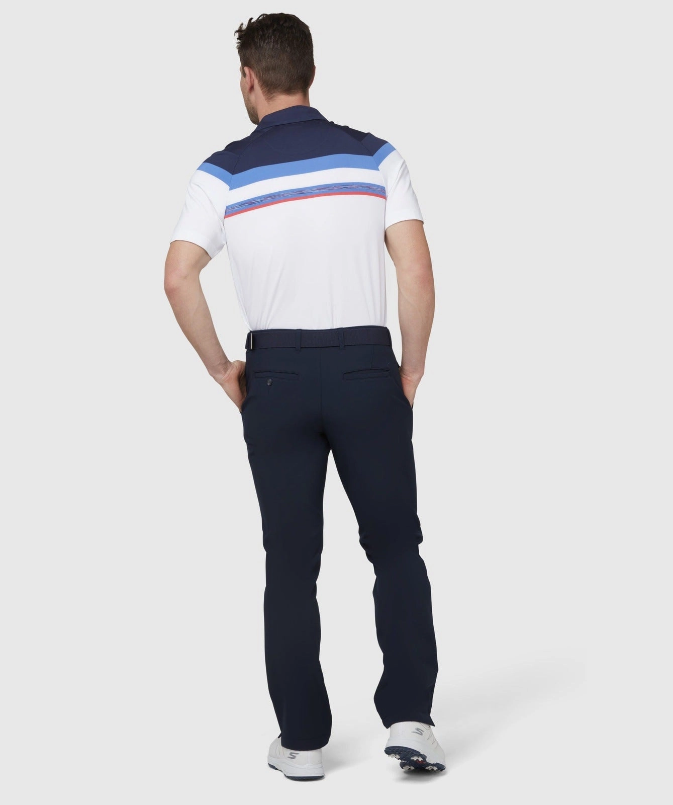 women's blouse with collar Callaway Space Dye Block Golf Shirt CGKSC0C5 women's softshell coat