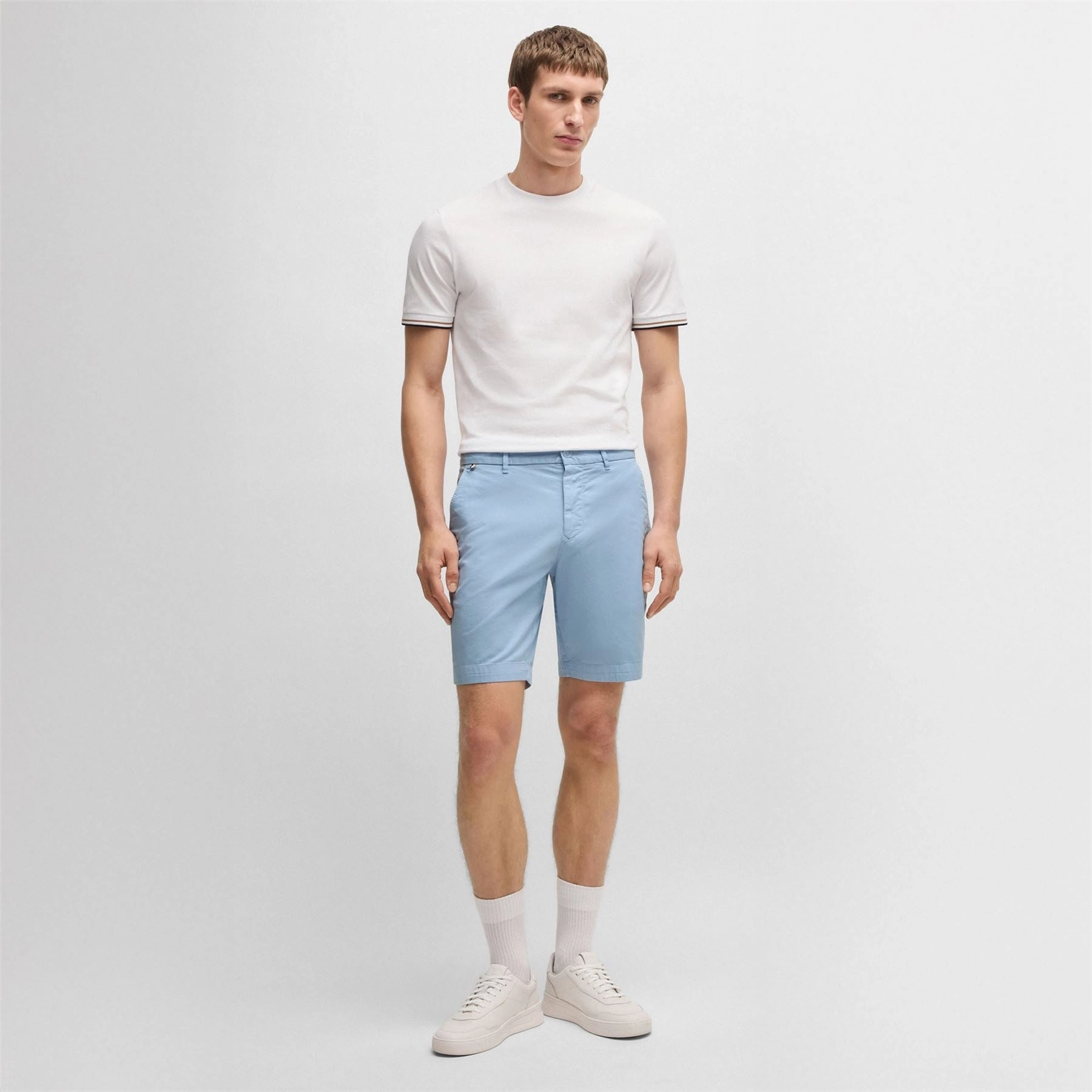 Slice Shorts 1 Light Blue Boss Men's Fashion