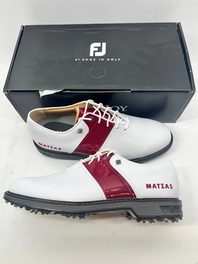 New Release Footwear, Stylish Sneakers, Elastic Fit Shoes Slip-On Comfort Shoes Footjoy Myjoys Premiere Series Packard Golf Shoes Custom White Patent Red 9 Med Low Profile Sneakers