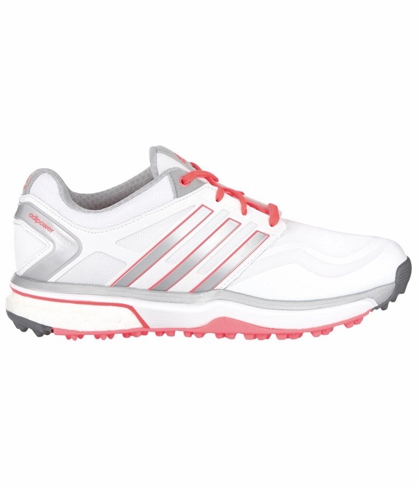 Minimal Walking Shoes Smart Fit New Women's Adidas Adipower Sport Boost White Size 9 MSP$175 Canvas Low Tops