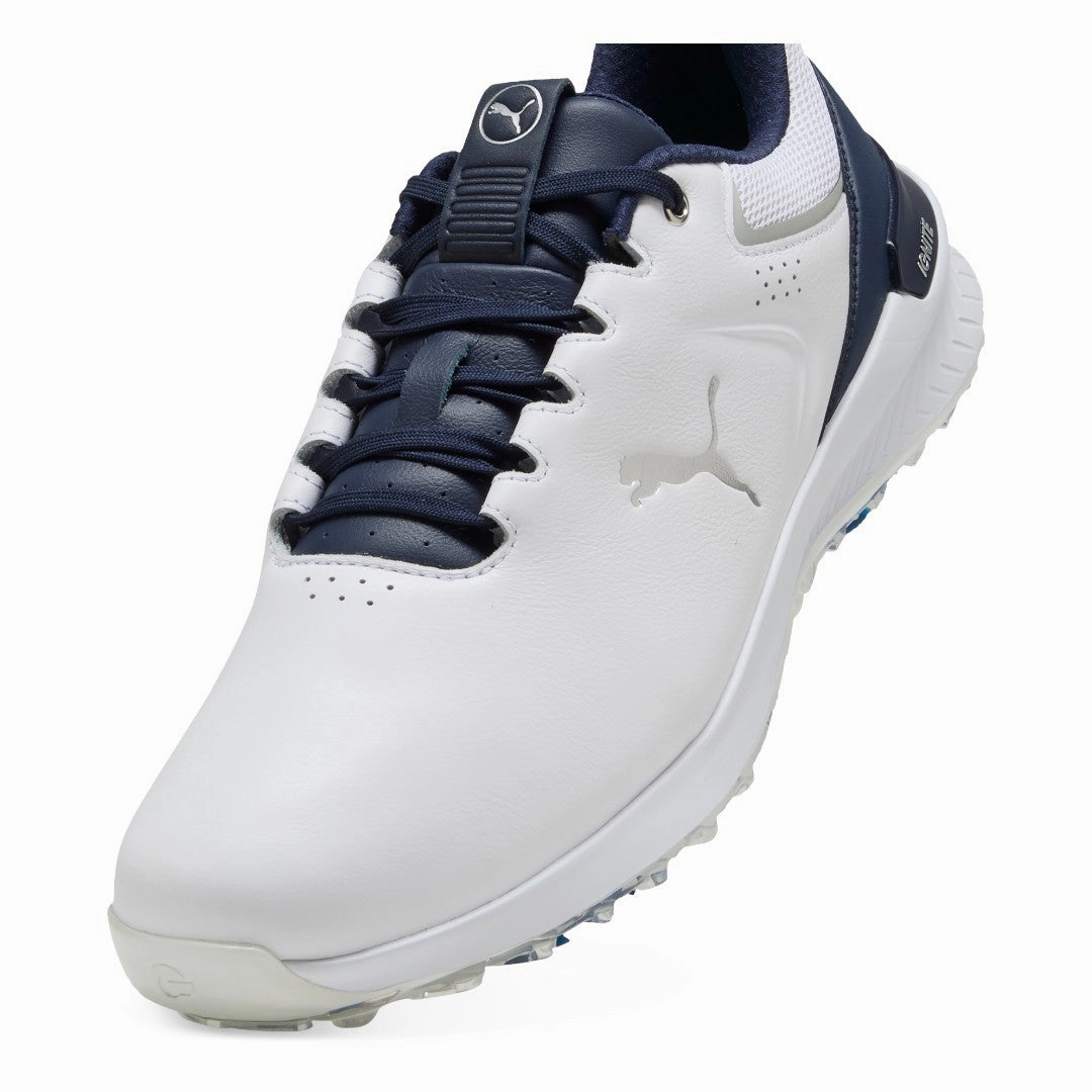 Durable Construction Shoes Puma IGNITE Innovate Leather Golf Shoes 310722 Cushioned Sneakers