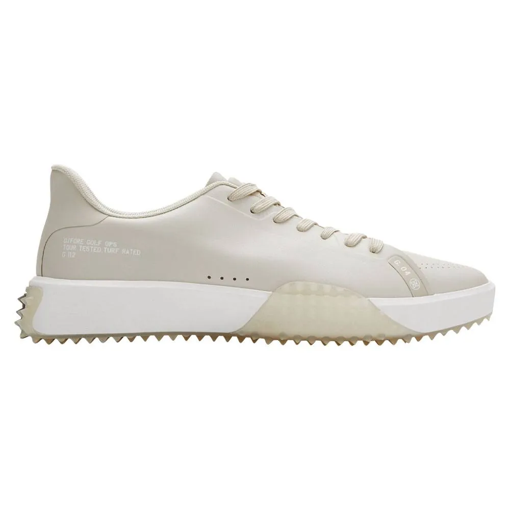 Traction Sole Shoes, Trendy Shoes Smooth Step Gfore G.112 P.U Leather Spikeless Golf Shoes Stone - FA23 Men All Season Sneakers