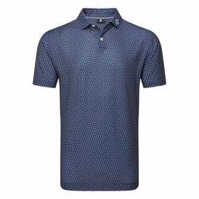 Smooth Layer Style FootJoy Bounce Print Pique Golf Polo Shirt 34036 Breathable Outer basic fashion essentials, kids comfy wear, insulated parka