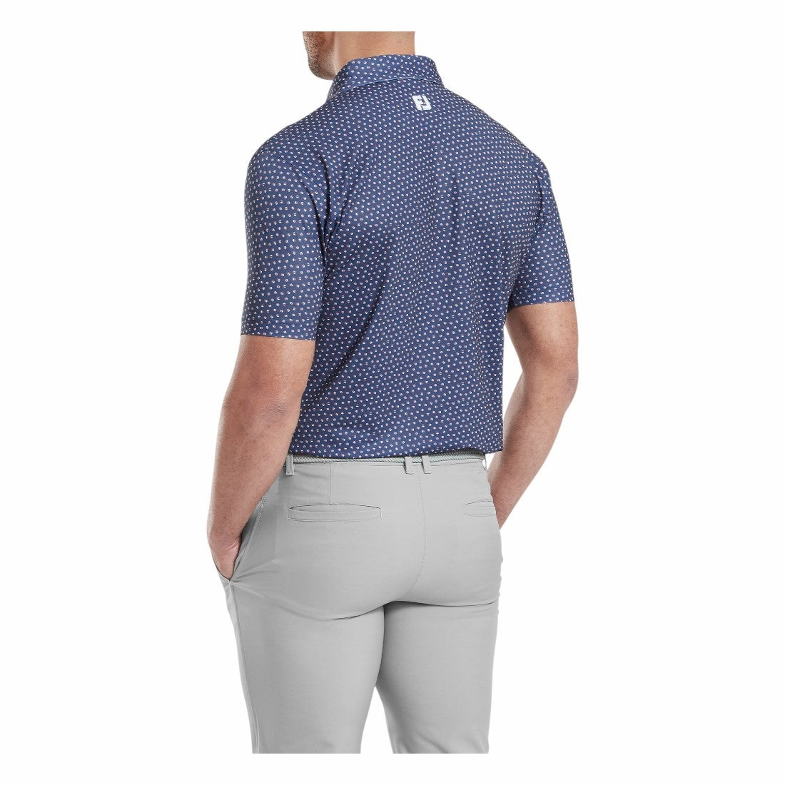 women's floral dress FootJoy Bounce Print Pique Golf Polo Shirt 34036 gender-neutral clothing