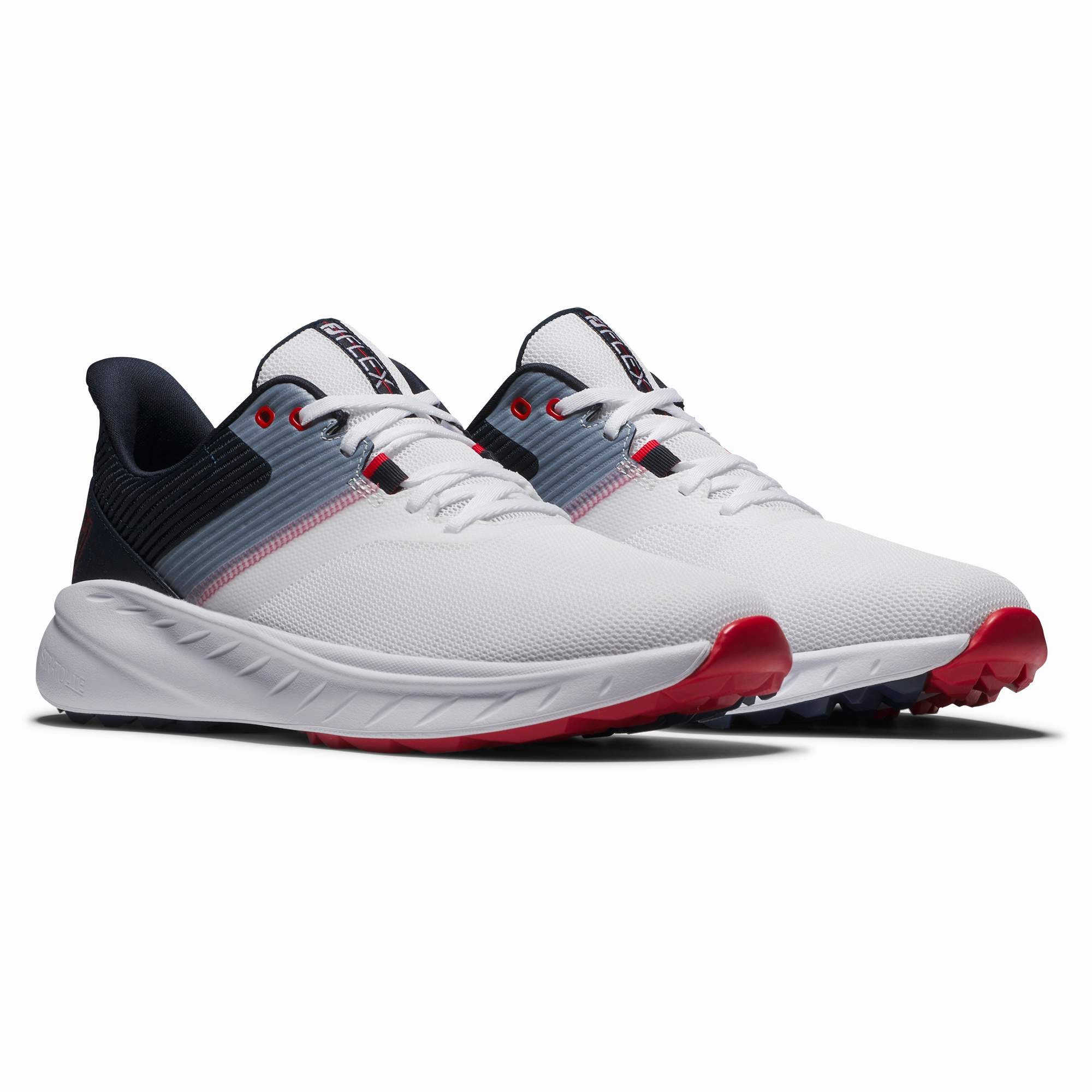 Lace-Up Sneakers, Traction Sole Shoes, Stretchable Shoes Footjoy Flex Golf Shoes 56289