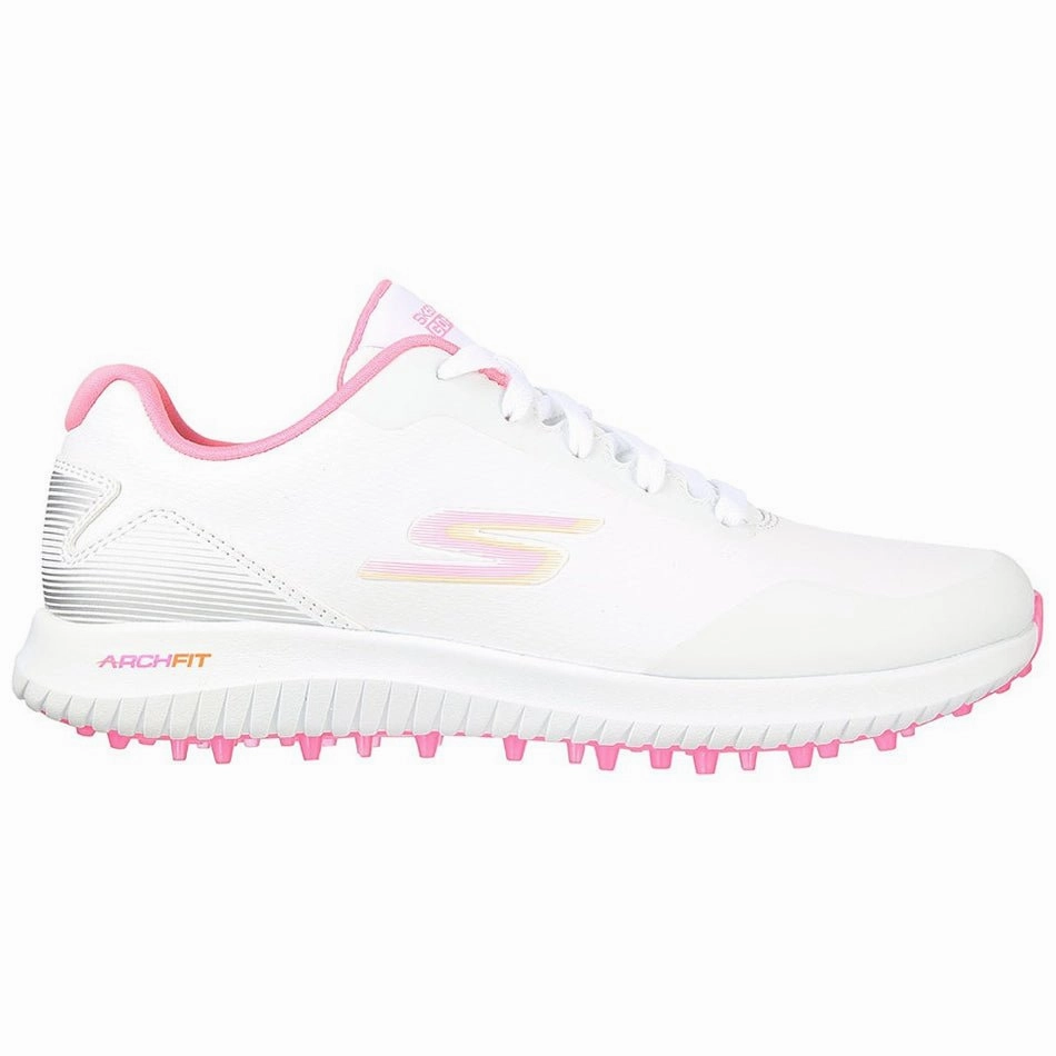 Soft Glide Skechers Ladies Go Golf Max 2 Golf Shoes 123030 Eva Sole Sneakers Clean Look Sneakers