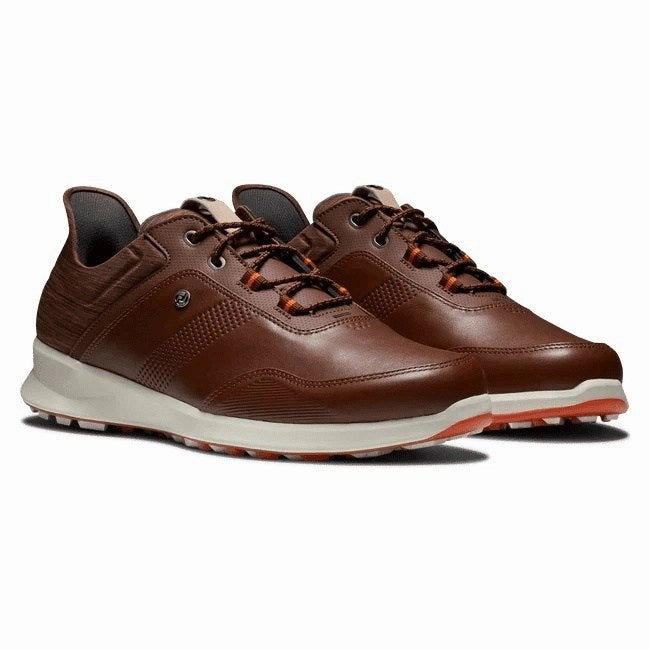 Speed Lace Sneakers FootJoy Stratos Golf Shoes 50073 Stylish Sneakers On White