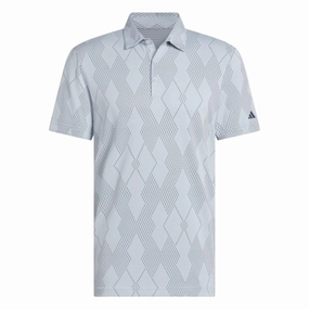 men's stylish shorts, quilted outerwear Soft Touch Layer adidas Ultimate365 Micro Texture Golf Polo Shirt JI6446 Brushed Fleece