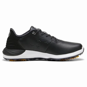 Engineered Fit Sneakers Sole Balance PUMA Phantomcat Nitro Golf Shoes Black/Silver/Yellow Sizzle - 24 Men Aero Step