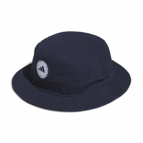Solid Cotton Bucket Hat Navy Adidas men's athletic apparel