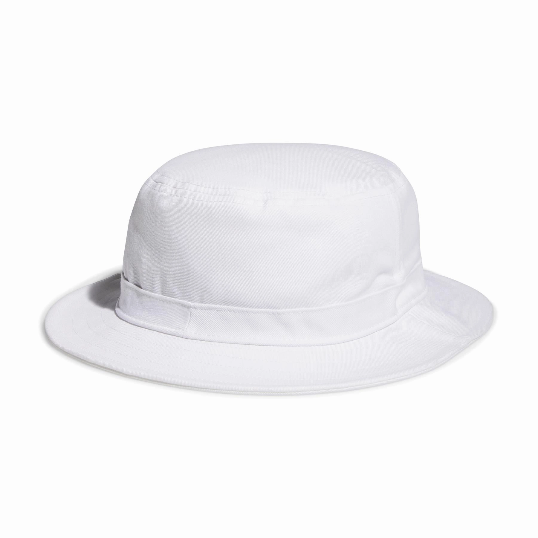 Solid Cotton Bucket Hat White Adidas Men's Sportswear