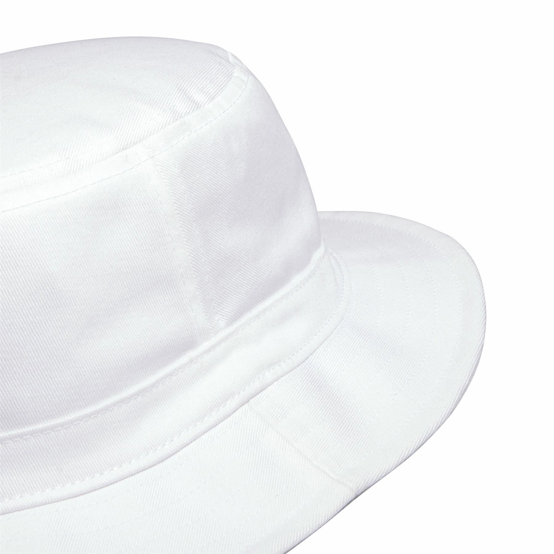 Solid Cotton Bucket Hat White Adidas Men's Sportswear