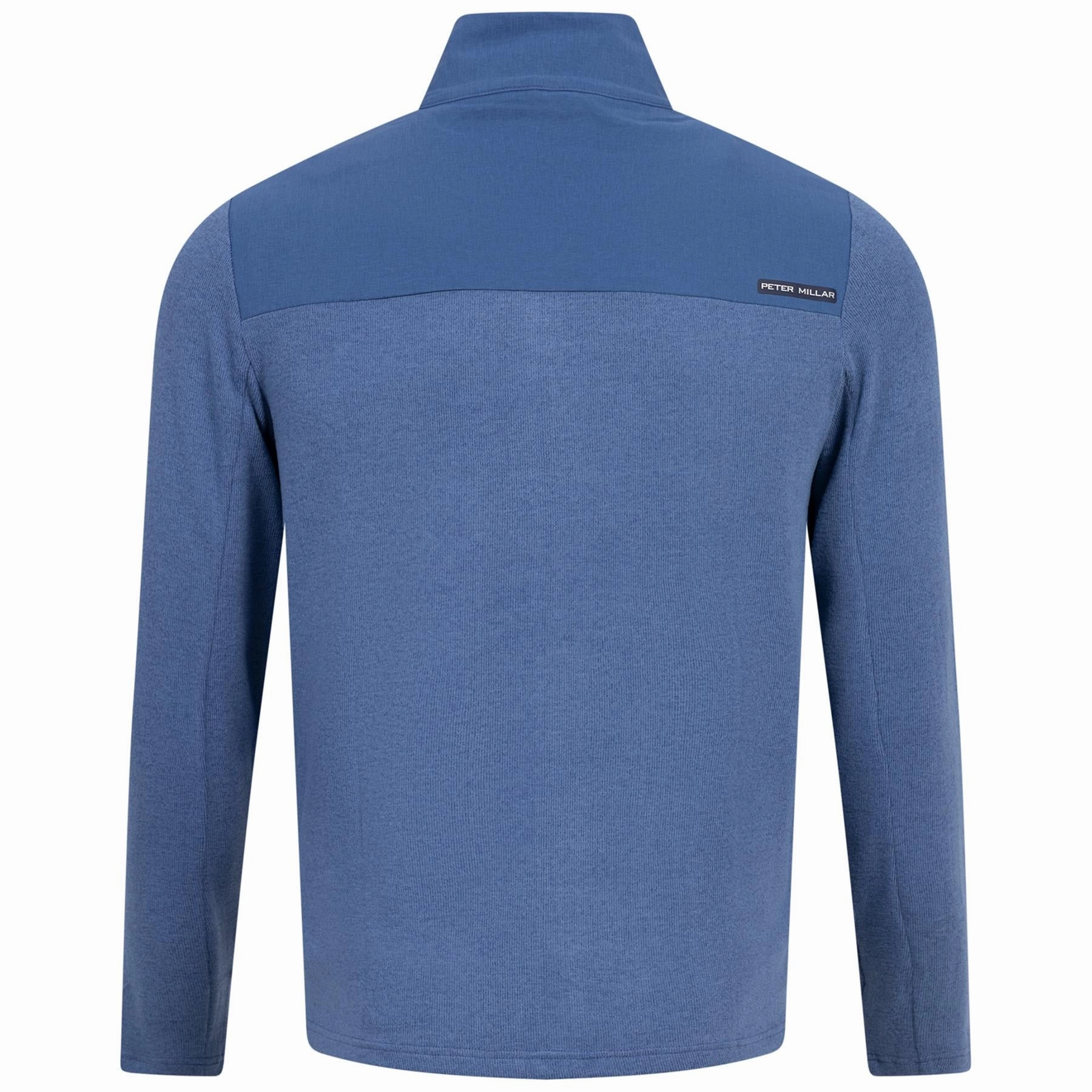 Solstice Performance Hybrid Full Zip Jacket Ocean Blue Peter Millar Menswear Collection
