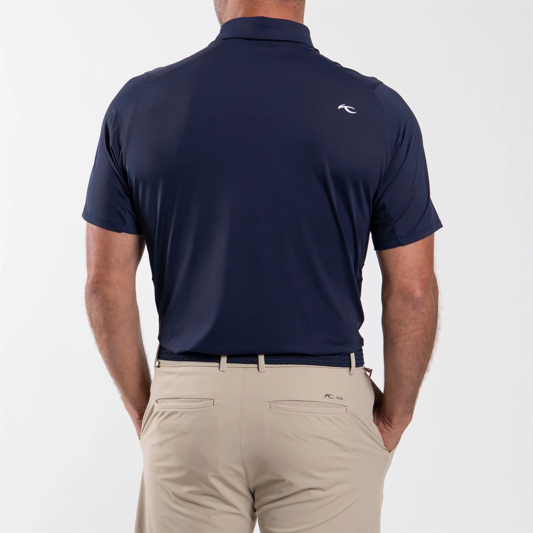 Soren Solid Polo Atlanta Blue KJUS Men's Performance Clothing