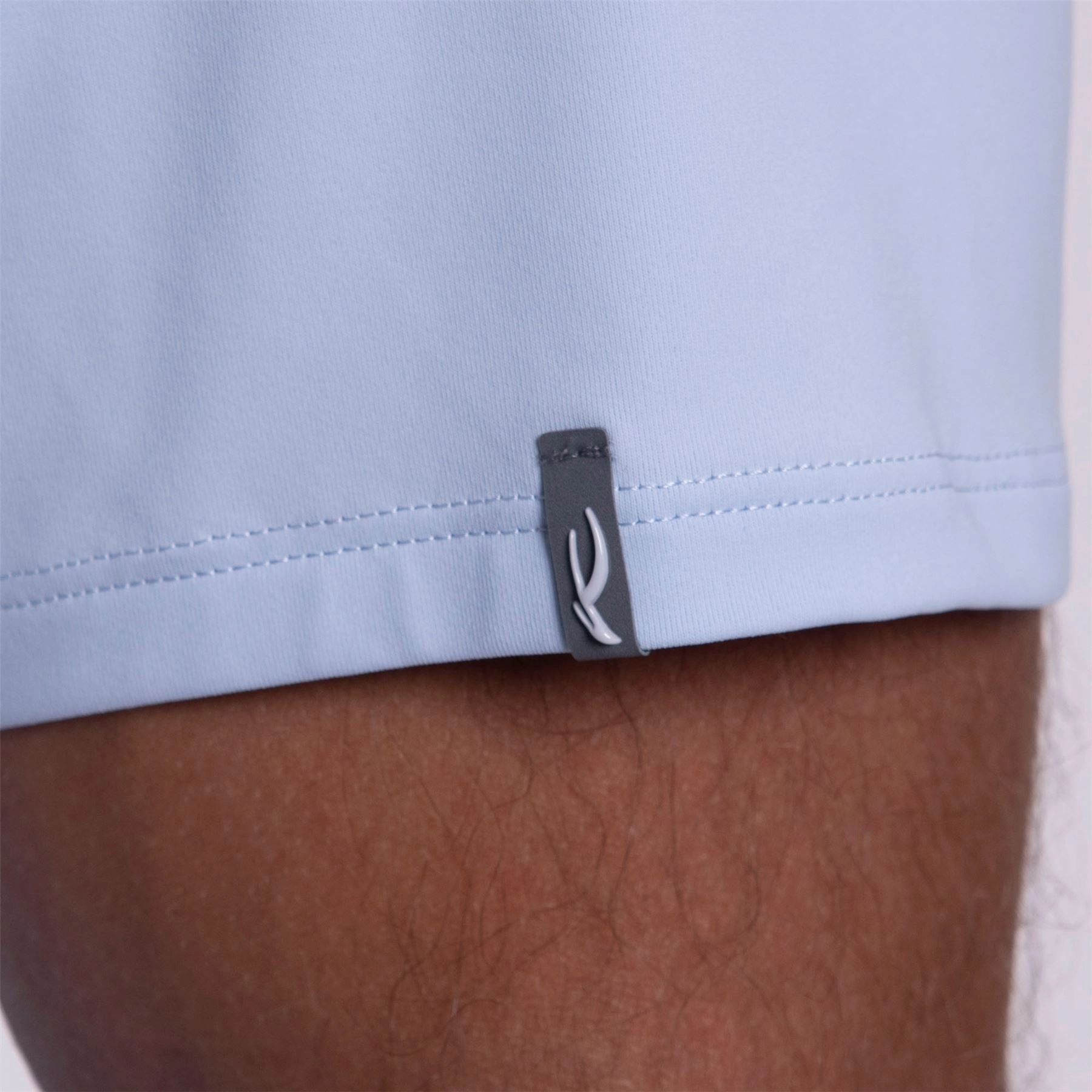 Soren Solid Polo Powder Blue KJUS Men's Performance Clothing