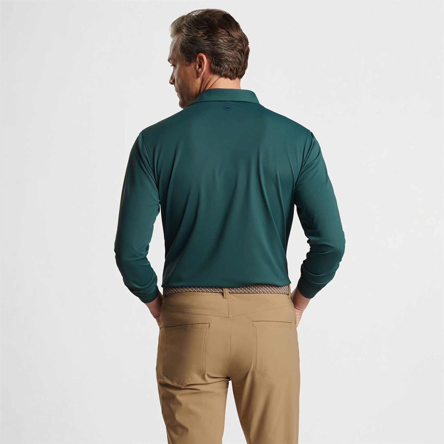 Soul LS Performance Polo Lacinato Peter Millar Menswear Collection