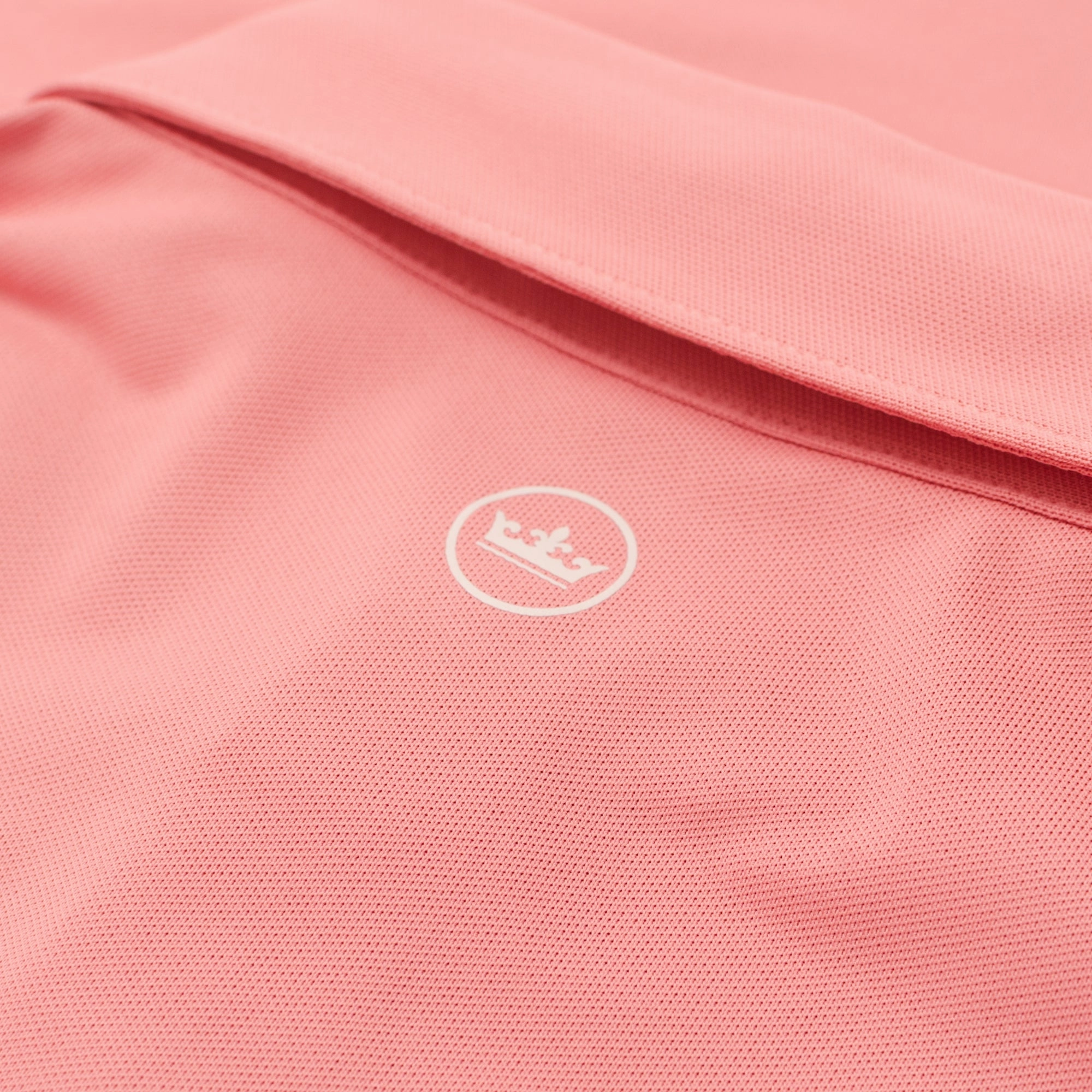 Soul Performance Mesh Polo Pink Crepe Peter Millar Menswear Collection