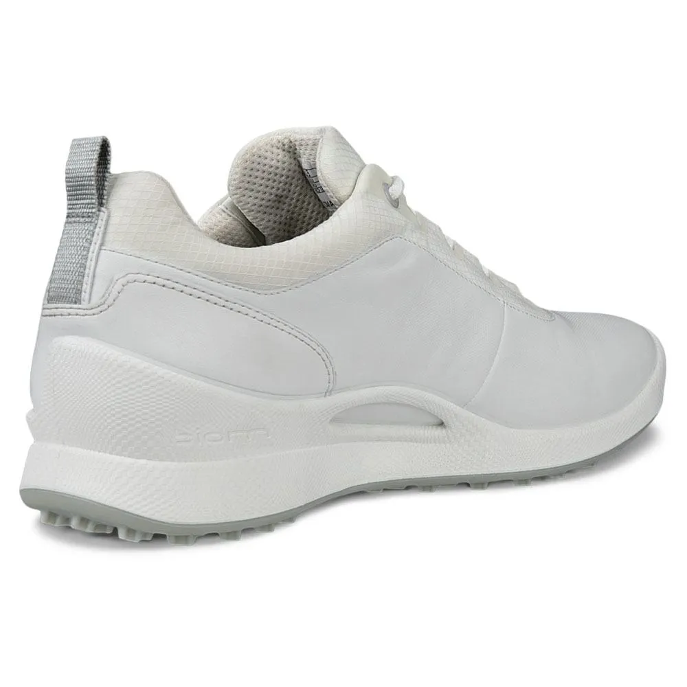High Top Sneakers ECCO BIOM Hybrid 1 BNY Spikeless Golf Shoes White - FW24 Men